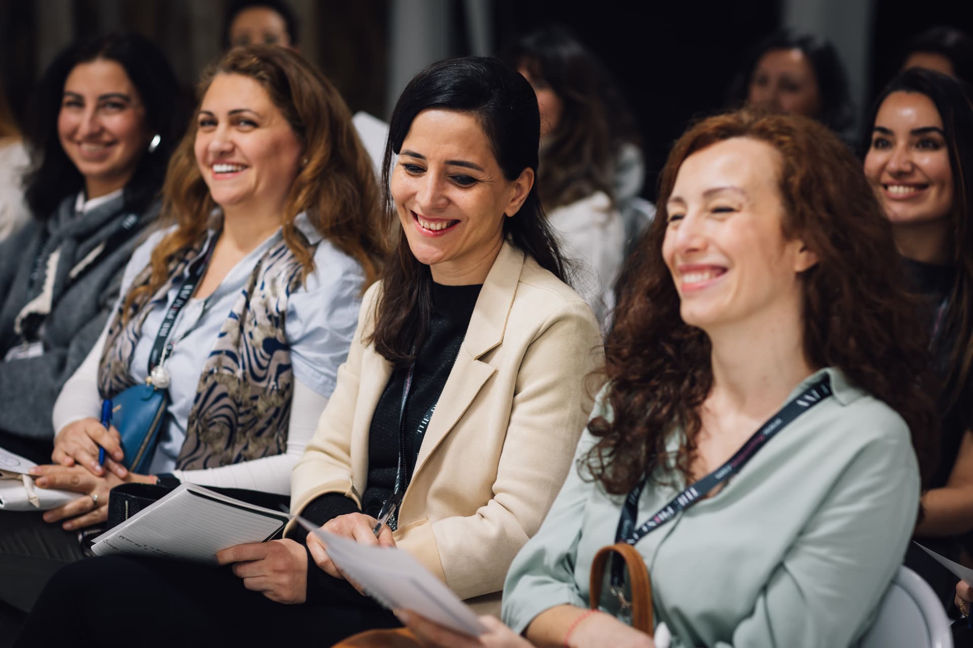 Rise Her Collective members at an event